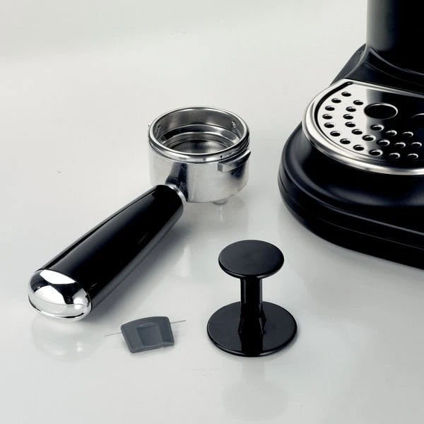 Ariete Moderna Espressomaskin Med Kaffekvarn, Svart - Bild 5