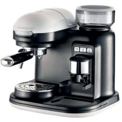 Ariete Moderna Espressomaskin Med Kaffekvarn, Vit