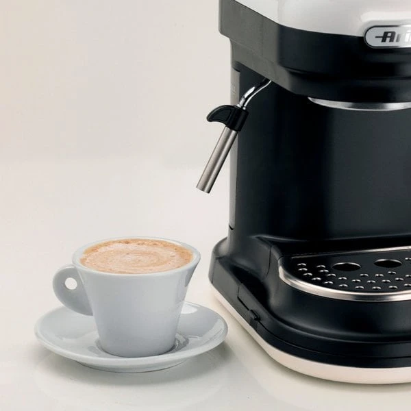 Ariete Moderna Espressomaskin Med Kaffekvarn, Vit - Bild 2