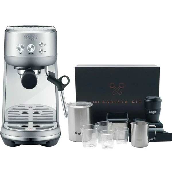 Sage Bambino Espressomaskin + Sage Barista-kit
