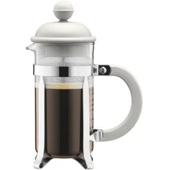 Bodum Caffettiera Pressbryggare 3 Koppar 0,35L Vit