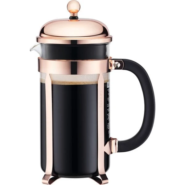 Bodum Chambord Koppar Kaffepress 8 Koppar 1,0 L M. Foten