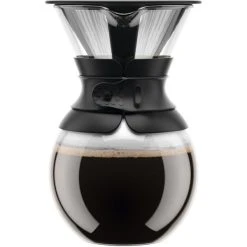 Bodum Pour Over Svart Med Filter 1,0 L