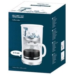 Emerio Mumin Kaffebryggare, 1,5 Liter, Vit 9 Emerio Mumin Kaffebryggare, 1,5 Liter, Vit -KitchenAid shop emerio mumin kaffemaskine 1 5 liter hvid cme 124872 1 52914 5