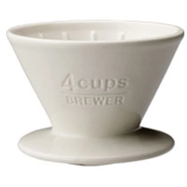 Kinto SCS-04-BR Brewer 4cups White