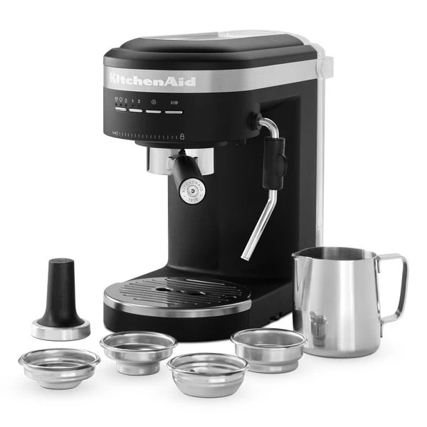KitchenAid 5KES6403EBM Espressomaskin, Matte Black 1 KitchenAid 5KES6403EBM Espressomaskin, Matte Black