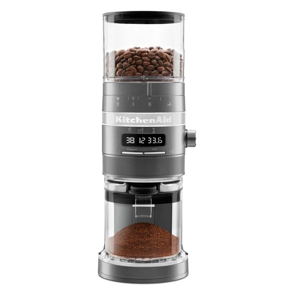 KitchenAid Artisan 5KCG8433EMS Kaffekvarn, Medallion Silver