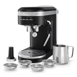 KitchenAid Artisan 5KES6503 Espressomaskin, Cast Iron Black