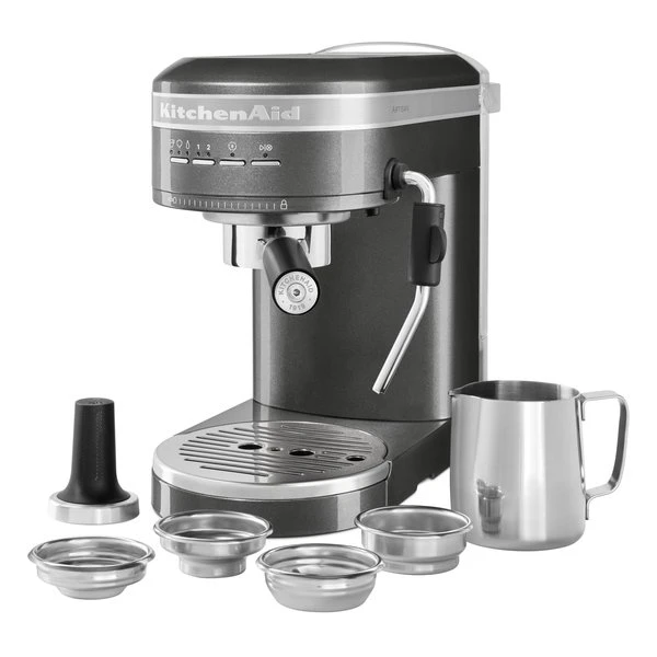 KitchenAid Artisan 5KES6503 Espressomaskin, Medallion Silver 1 KitchenAid Artisan 5KES6503 Espressomaskin, Medallion Silver