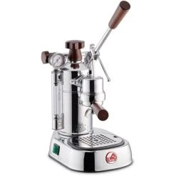 La Pavoni Professional Espressomaskin 1,6 Liter Rostfritt Stål Med Trähandtag LPLPLH01EU