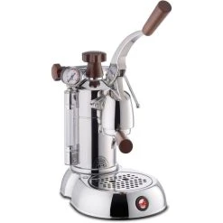 La Pavoni Stradivari Professional Espressomaskin Rostfritt Stål Med Trähandtag LPLSPH01EU