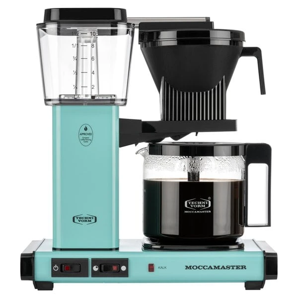 Moccamaster Automatic S Kaffebryggare, 1,25 Liter, Turquoise