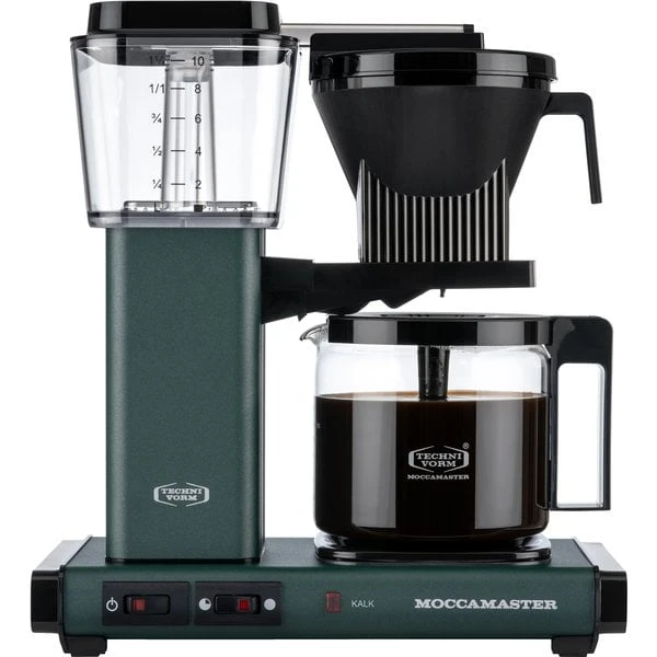 Moccamaster Automatic S Kaffebryggare, 1,25 Liter, Forest Green