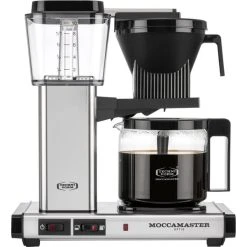 Moccamaster Optio Kaffebryggare, 1,25 Liter, Polished Silver