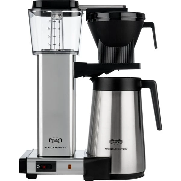 Moccamaster Automatic Thermo Kaffebryggare, 1,25 Liter, Polished Silver 1 Moccamaster Automatic Thermo Kaffebryggare, 1,25 Liter, Polished Silver