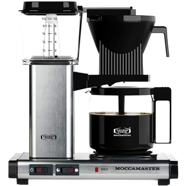 Moccamaster Automatic S Kaffebryggare, Brushed Silver 1 Moccamaster Automatic S Kaffebryggare, Brushed Silver