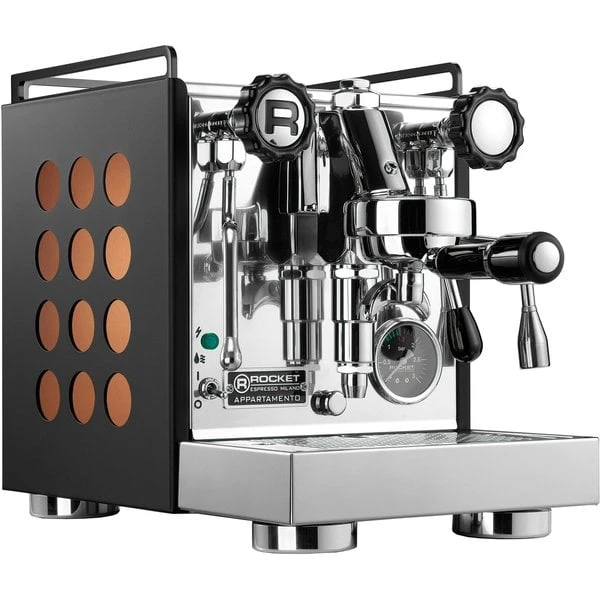 Rocket Appartamento Espressomaskin Svart, Koppar 1 Rocket Appartamento Espressomaskin Svart, Koppar