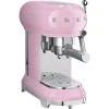 Smeg Espressomaskin 50-tals Stil Rosa