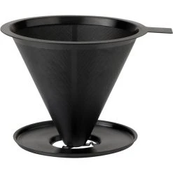 Stelton Nohr Slow Brew Kaffetratt, Black Metallic
