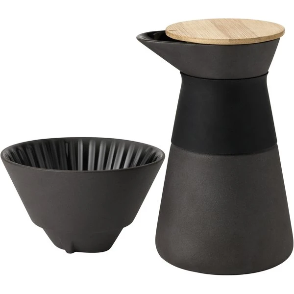 Stelton Theo "slow Brew" Kaffebryggar, Svart