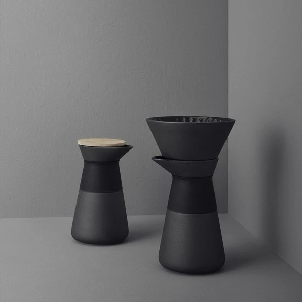 Stelton Theo "slow Brew" Kaffebryggar, Svart - Bild 3