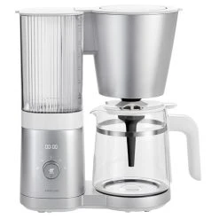 Zwilling Enfinigy Kaffemaskin, 1,5 Liter, Silver & Vit